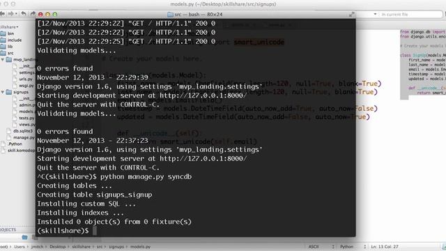 Try Django Tutorial 4 of 21 - Setup the Model and add Django Admin Capabilities смотреть онлайн