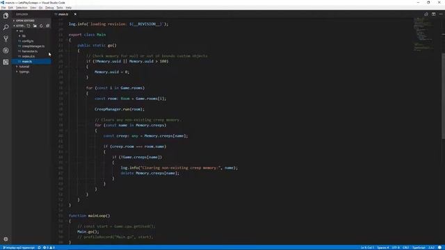 Let's Play Screeps with TypeScript and Visual Studio Code #2 смотреть онлайн