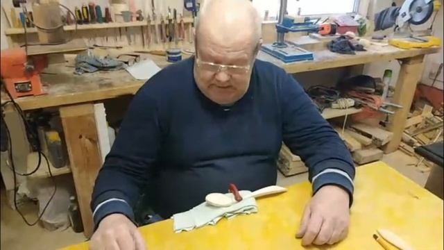 Изготовление деревянной ложки смотреть онлайн