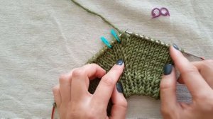 3 способа прибавки петель без дырочек.