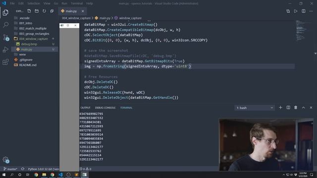 Fast Window Capture - OpenCV Object Detection in Games #4 смотреть онлайн