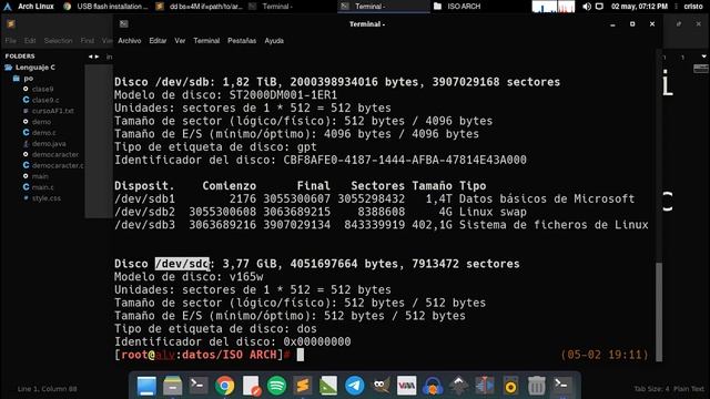 [3] - Pre Instalación de Arch Linux смотреть онлайн