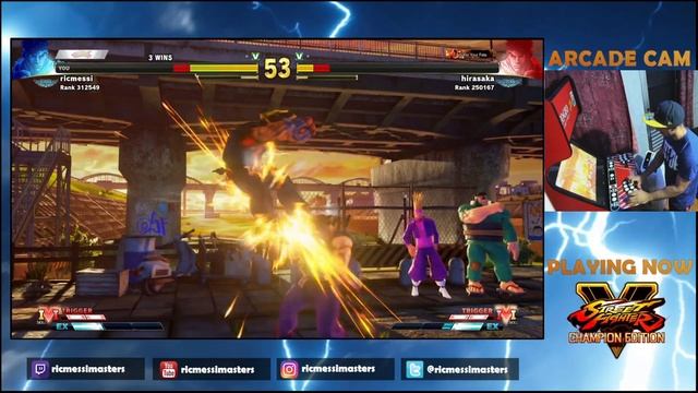 STREET FIGHTER 5 - MEU RYU ATÉ QUE INCOMODA UM POUCO! (ONLINE MATCHES STEAM!) смотреть онлайн