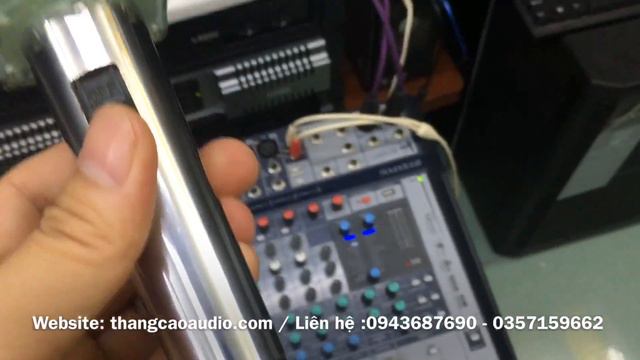 Mixer Soundcraft S12 : Test Thử Công Nghệ GHOST _ Micro Tự Động Bật Tắt Theo Âm Thanh Phát Ra смотреть онлайн