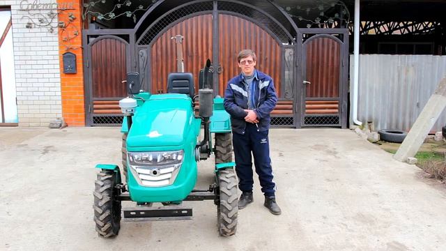 Журавлев Владислав Краснодарский край станица Раздольное. Отзыв на Минитрактор Файтер T-22 смотреть онлайн