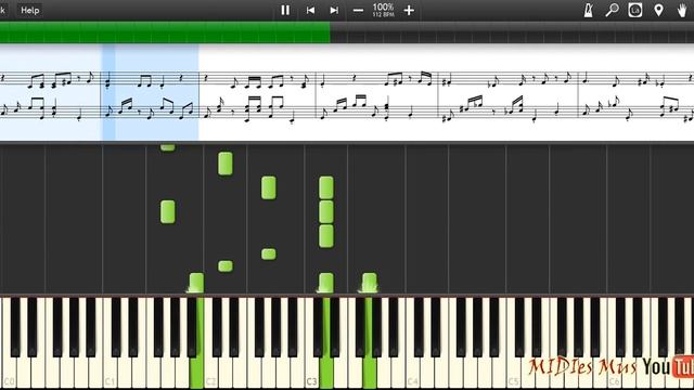 Por una Cabeza EASY Piano Tutorial (+ Piano Sheets) смотреть онлайн