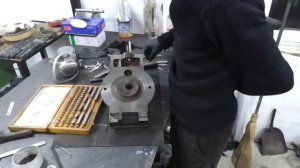 Малая продольная 1к62.Ремонт ч.3. Клин и переделка винта на подшипники. #machineshop