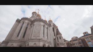 Видео крещения малыша в Московском сретенском монастыре. Фотограф и видеосьемка на крещение.