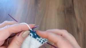 Тапочки жаккардом?на 5 спицах?