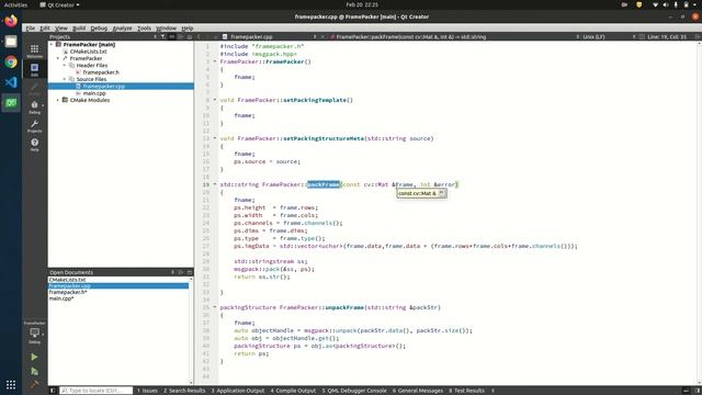 1 | OpenCV msgpack C++ смотреть онлайн