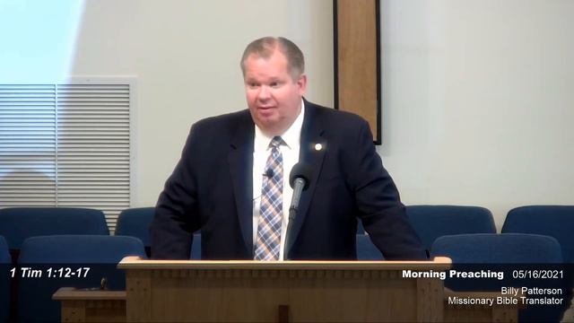 PEOPLE WHO FORGET GOD'S BLESSING - Missionary Billy Patterson смотреть онлайн