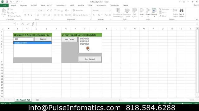 Excel Automation from SQL Server and Time Plus Payroll 401k report смотреть онлайн