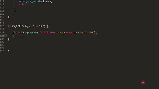 17 - Aday Silme PDO Delete İşlemleri - Seçim Anket Scripti PHP PDO JQuery AJAX смотреть онлайн