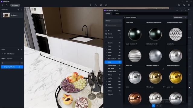 D5 Render realistic interior rendering tutorial | Pantry 130 смотреть онлайн