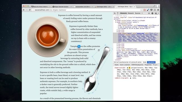 CSS Shapes Editor for Chrome смотреть онлайн