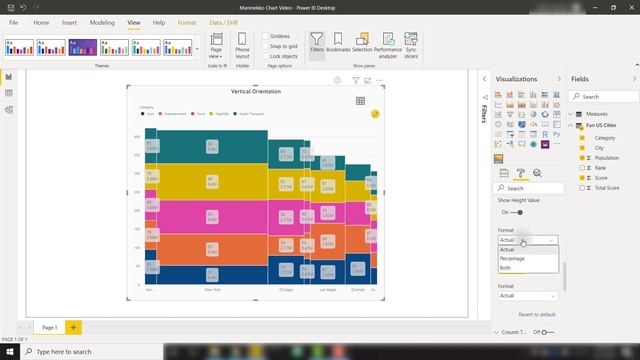 Key Features of Mekko Chart - The Power BI Custom Visual смотреть онлайн