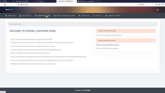 xcPanel Bouquet Editing System смотреть онлайн