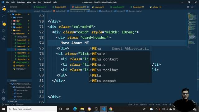 #16. CUSTOMIZING DJANGO HOME PAGE (DJANGO PLAYLIST) смотреть онлайн