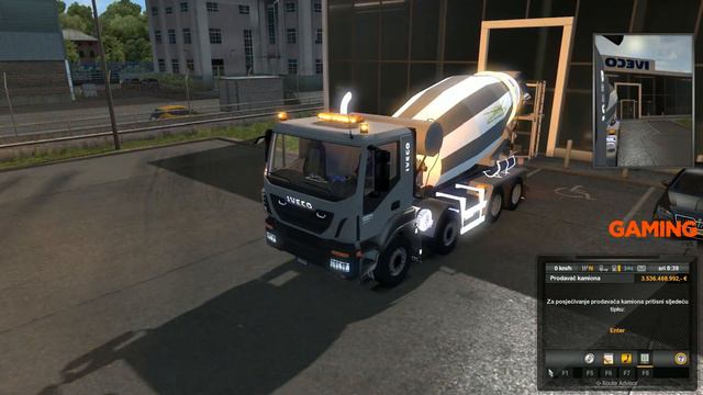 Iveco Hi-Land Concrete Mixer - Euro Truck Simulator 2 - MODS v1.34 смотреть онлайн