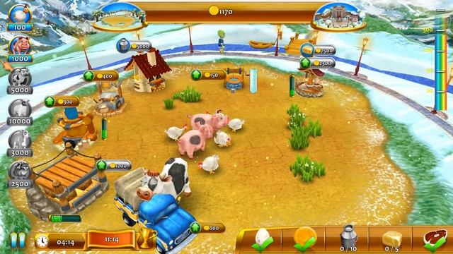 Веселая Ферма 4, уровень 85 (Богатство выбора) смотреть онлайн