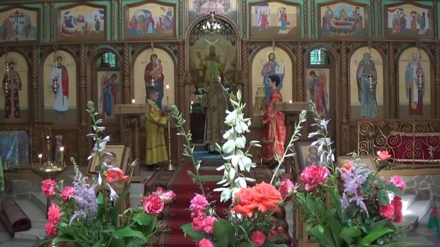 Всенощное бдение и проповедь епископа Ипполита.