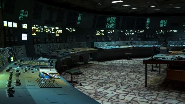 Chernobyl Control Room Ambience | Sound Of The Nuclear Power Plant Workplace