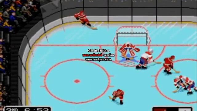 NHL Hockey (Genesis) - Detroit Red Wings vs. Washington Capitals смотреть онлайн