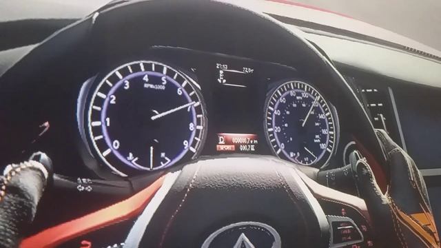 INFINITI Q50 EAU ROUGE przyspieszenie смотреть онлайн