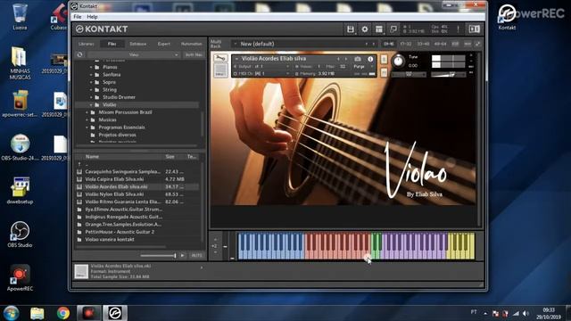 Violão folk com acordes para Kontakt смотреть онлайн