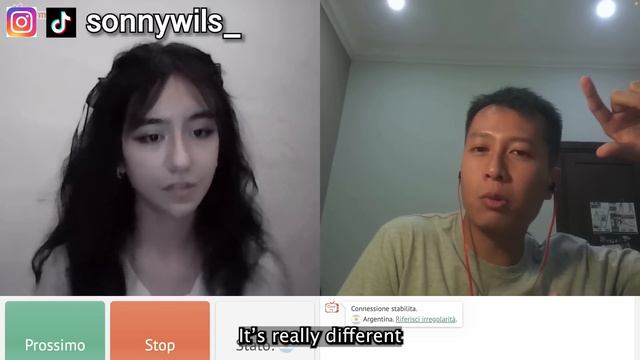 Ome Tv but i met a Polyglot Girl from Argentina 🇦🇷🧉 смотреть онлайн