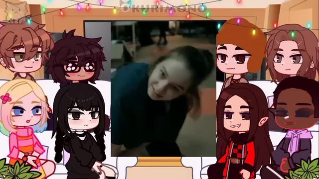 Wednesday reacts to Wednesday & Enid's Actresses as their Future! 💗WenClair🖤 смотреть онлайн