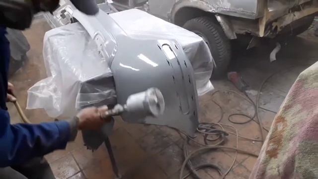 FORD FUSION экспресс ремонт. Подготовка пакраска. смотреть онлайн