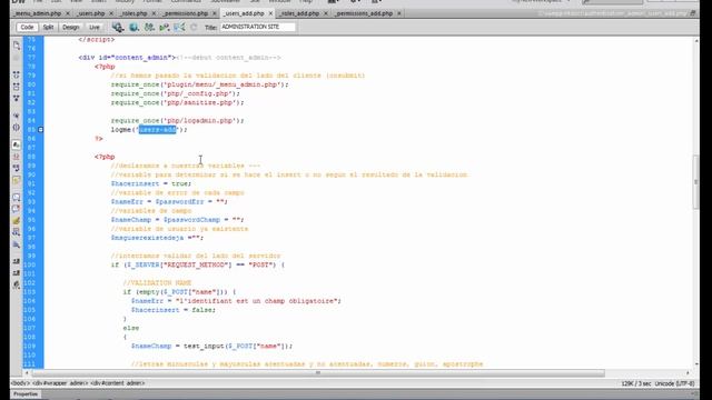 15 php user login system with roles and permissions code VIII смотреть онлайн