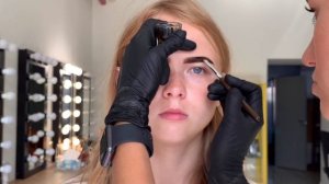 Окрашивание бровей хной Brow Henna |  как правильно строить форму и подобрать оттенок