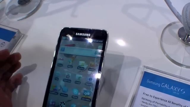 Samsung Galaxy S Wifi 5.0 Hands On - German смотреть онлайн