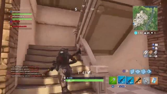 FORTNITE Rages + Vending Machines (High Explosive Solo Win) смотреть онлайн