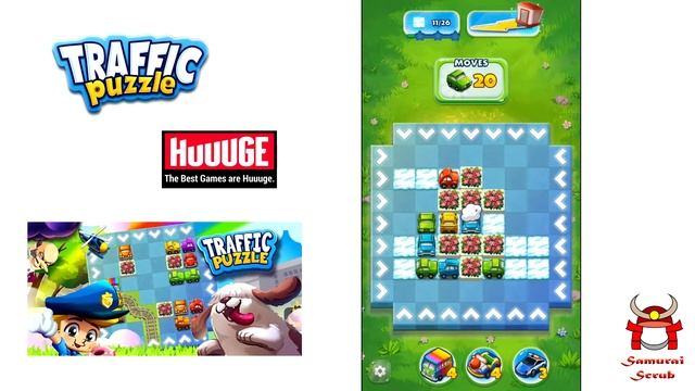 Traffic Puzzle Level 78 смотреть онлайн