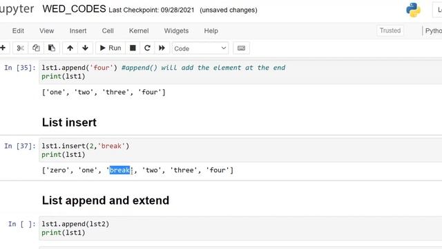 List concept in Python #python #codewithus #list смотреть онлайн