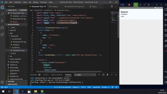 3 - React Native en Español | Toggle y lista vacia смотреть онлайн