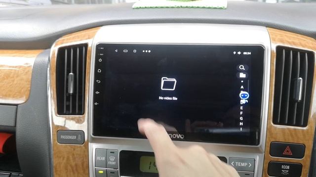 Toyota Alphard ANH10 2006 9 inch 4GB RAM Lenovo D1 Plus V4 Android Player oem casing Canbus Socket смотреть онлайн