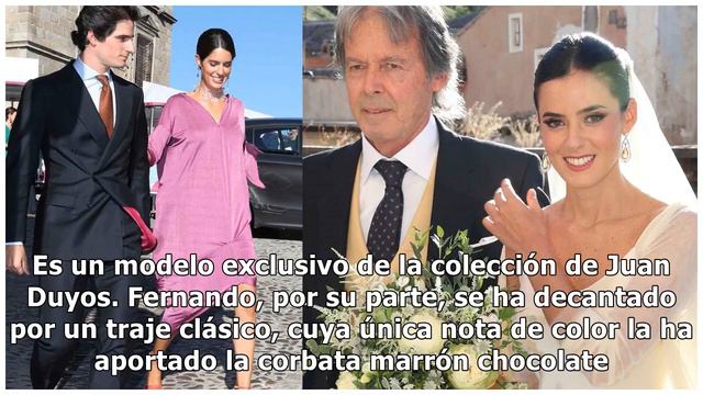 Sofía Palazuelo, junto a Fernando Fitz-James Stuart y Solís, la gran protagonista de la boda de... смотреть онлайн