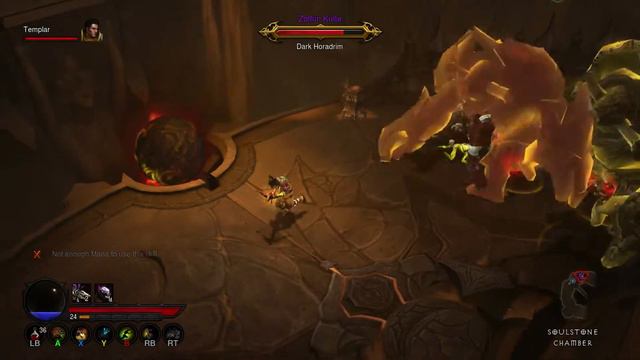 Diablo III - Boss Fight - Zoltun Kulle: Dark Horadrim (Witch Doctor, Xbox 360) [No Commentary] смотреть онлайн