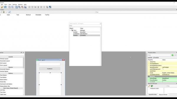 Download and create an app using Qt Designer (for PyQt6, PyQt5, PySide6)