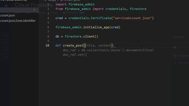 Cloud Firestore Databse w/ Python - Firebase смотреть онлайн