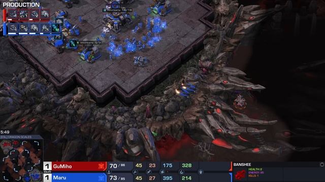 StarCraft 2: EPIC Battlecruiser Transitions! (Maru vs GuMiho) смотреть онлайн