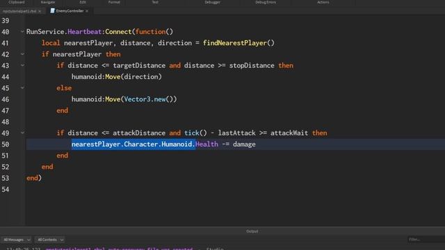 Roblox Enemy NPC Tutorial - Part 2 смотреть онлайн