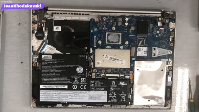 ЧИСТКА СИСТЕМЫ ОХЛАЖДЕНИЯ/LENOVO IDEAPAD S340-14API/ смотреть онлайн