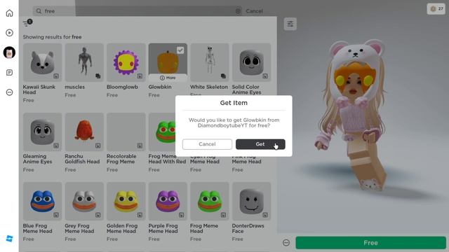 GET THESE 4 FREE ANIMATED ROBLOX HEADS NOW!?❤️ смотреть онлайн