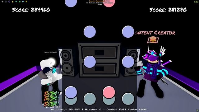 1V1ING The BEST PLAYER (SillyFangirl) In Roblox Funky Friday смотреть онлайн
