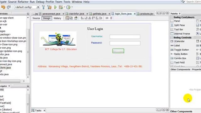 Lesson 33: Changing the look...with JTattoo, Java, Netbeans смотреть онлайн